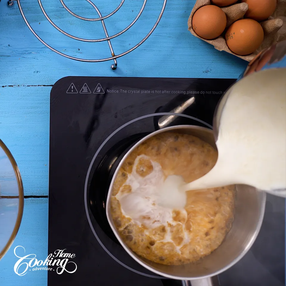 Caramel Creme Brulee - step4