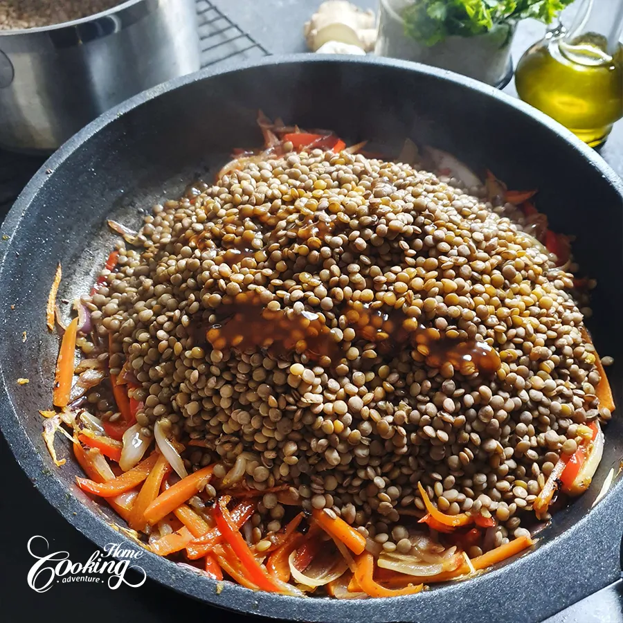 Lentil Stir-Fry - step5