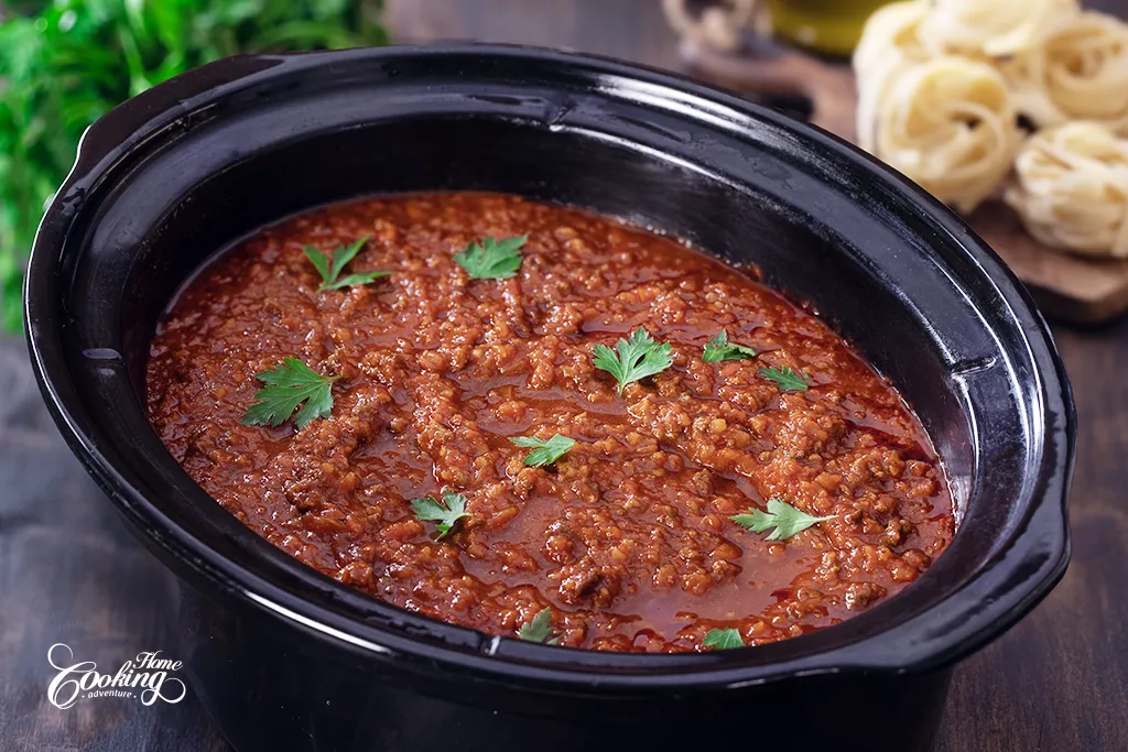Crockpot Ragu Sauce