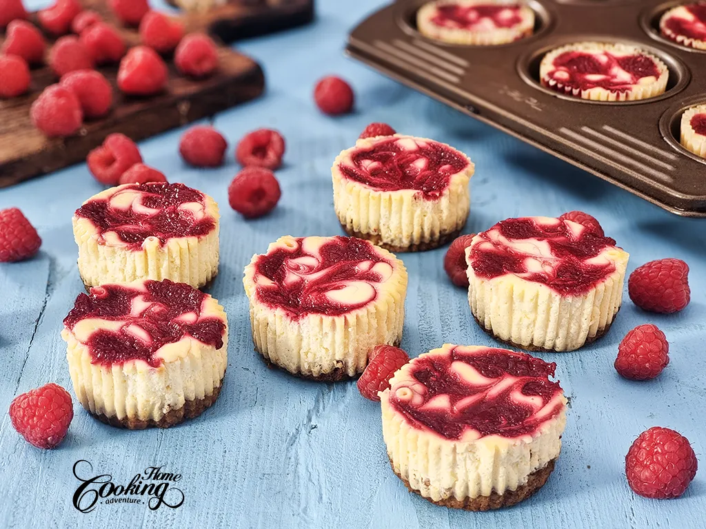 Gluten-Free Mini Raspberry Cheesecakes