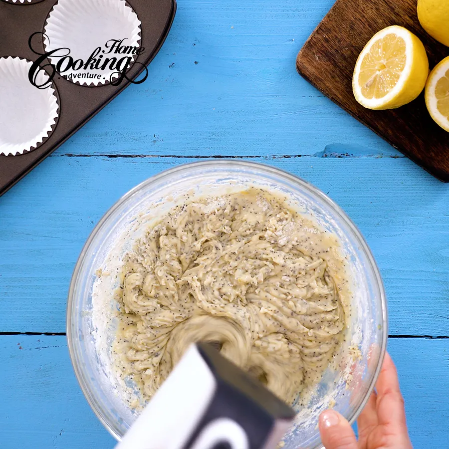 Lemon Poppy Seed Meringue Cupcakes - step13