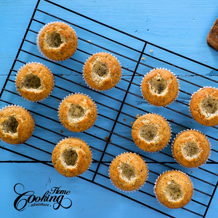 Lemon Poppy Seed Meringue Cupcakes - step16