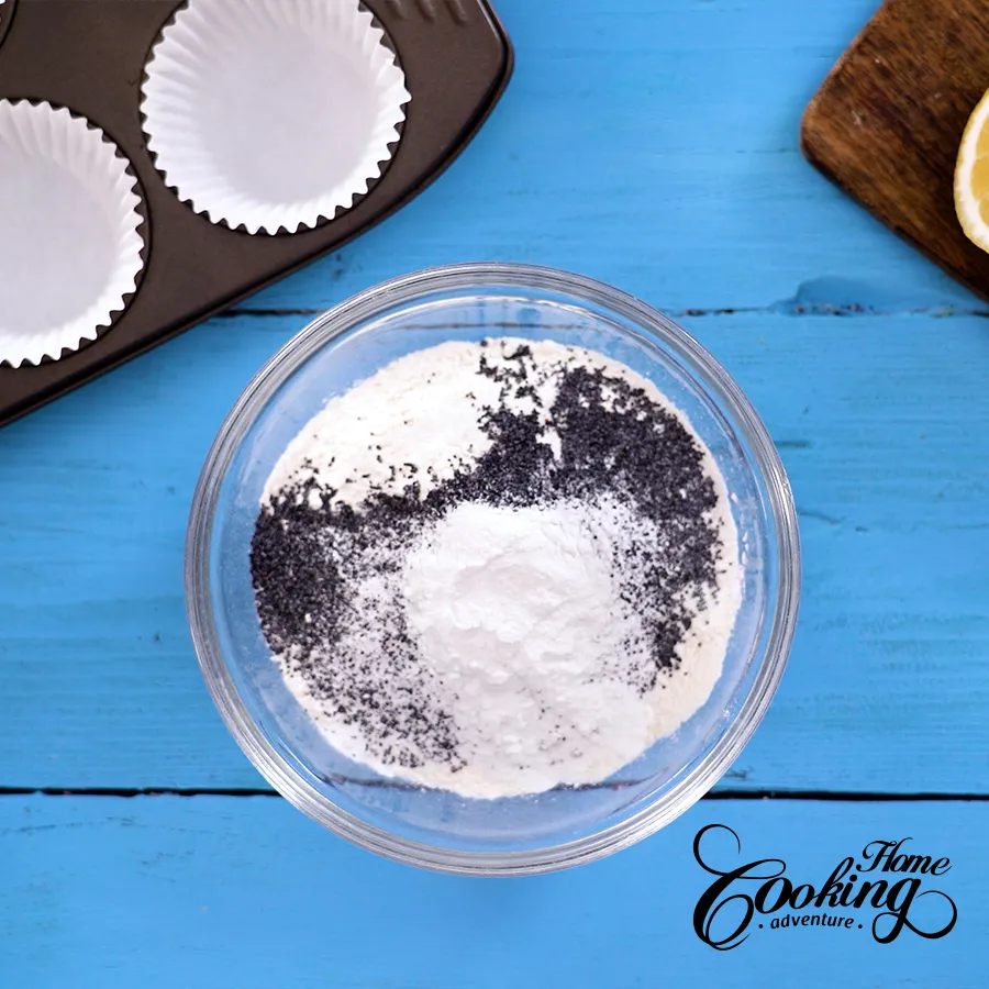 Lemon Poppy Seed Meringue Cupcakes - step6