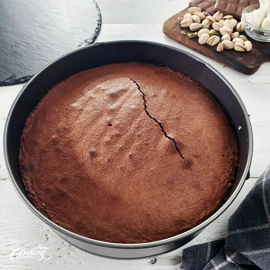 Chocolate Pistachio Cake - step10