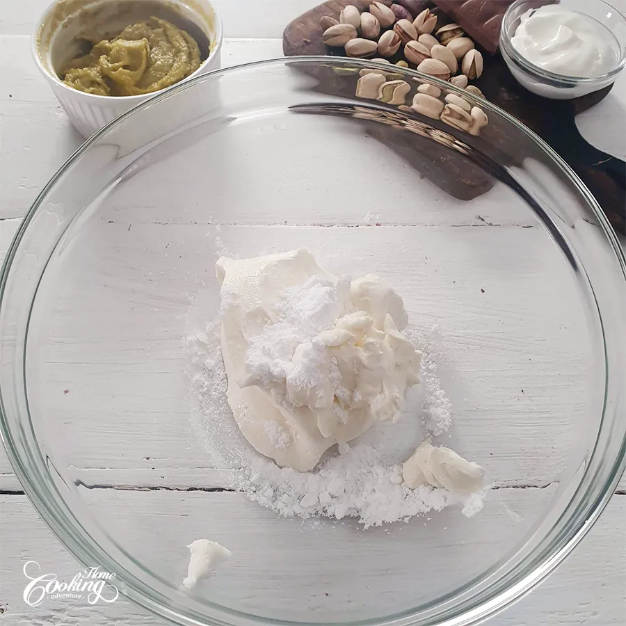 Chocolate Pistachio Cake - step17