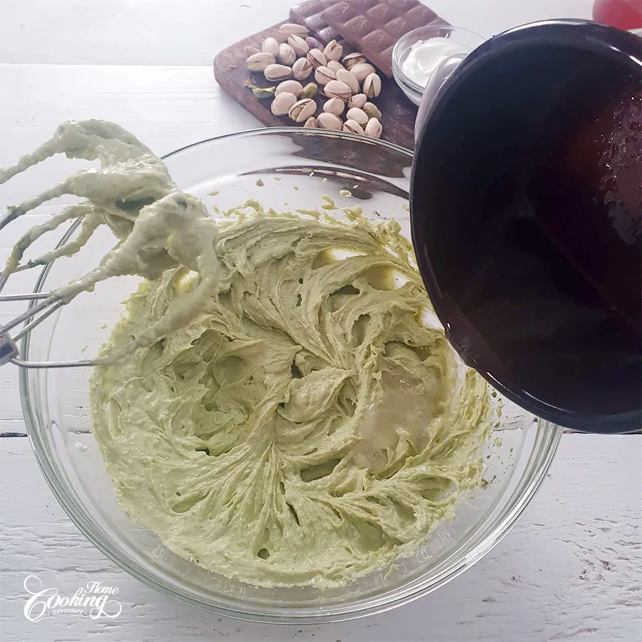 Chocolate Pistachio Cake - step19