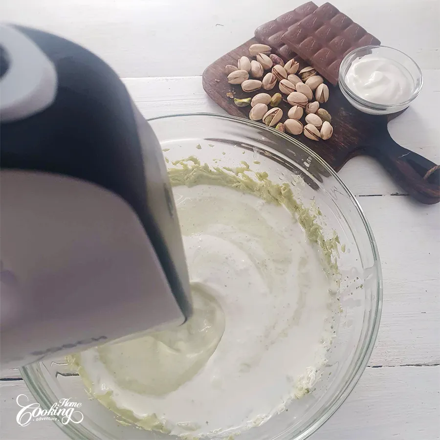 Chocolate Pistachio Cake - step20