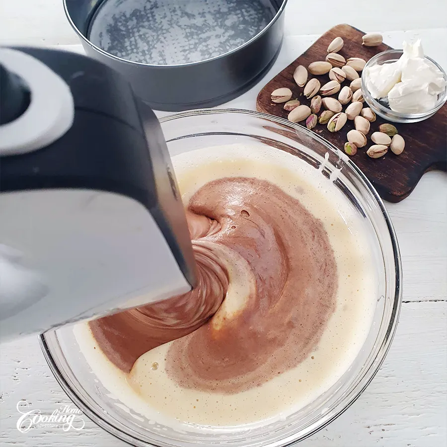 Chocolate Pistachio Cake - step5