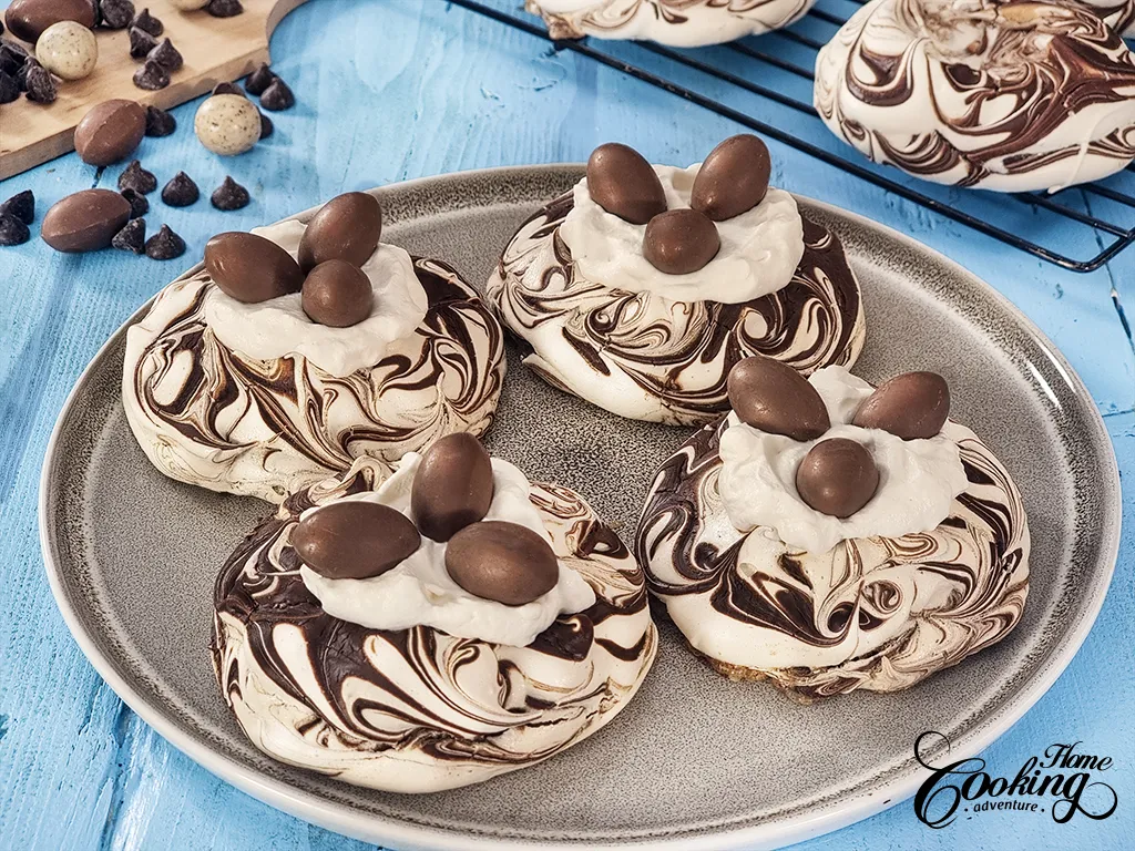Easter Meringue Nests