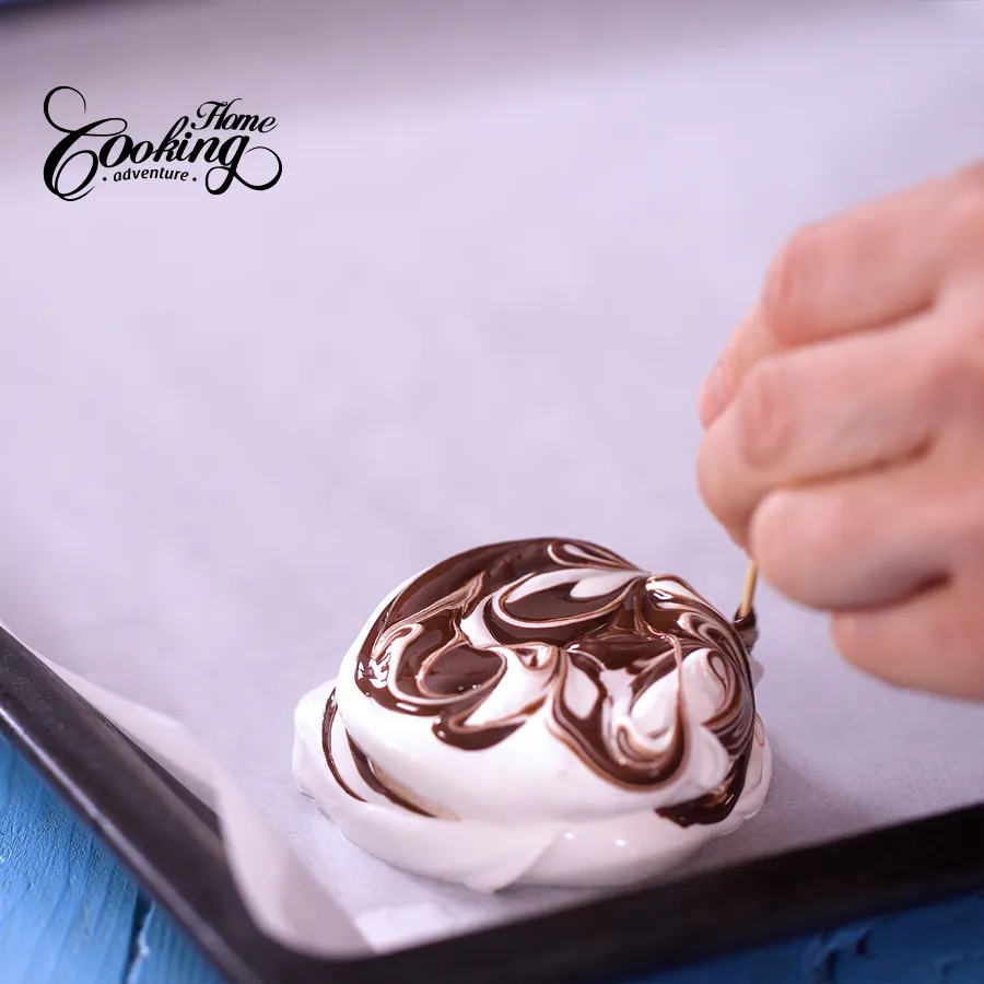 Easter Meringue Nests - step10