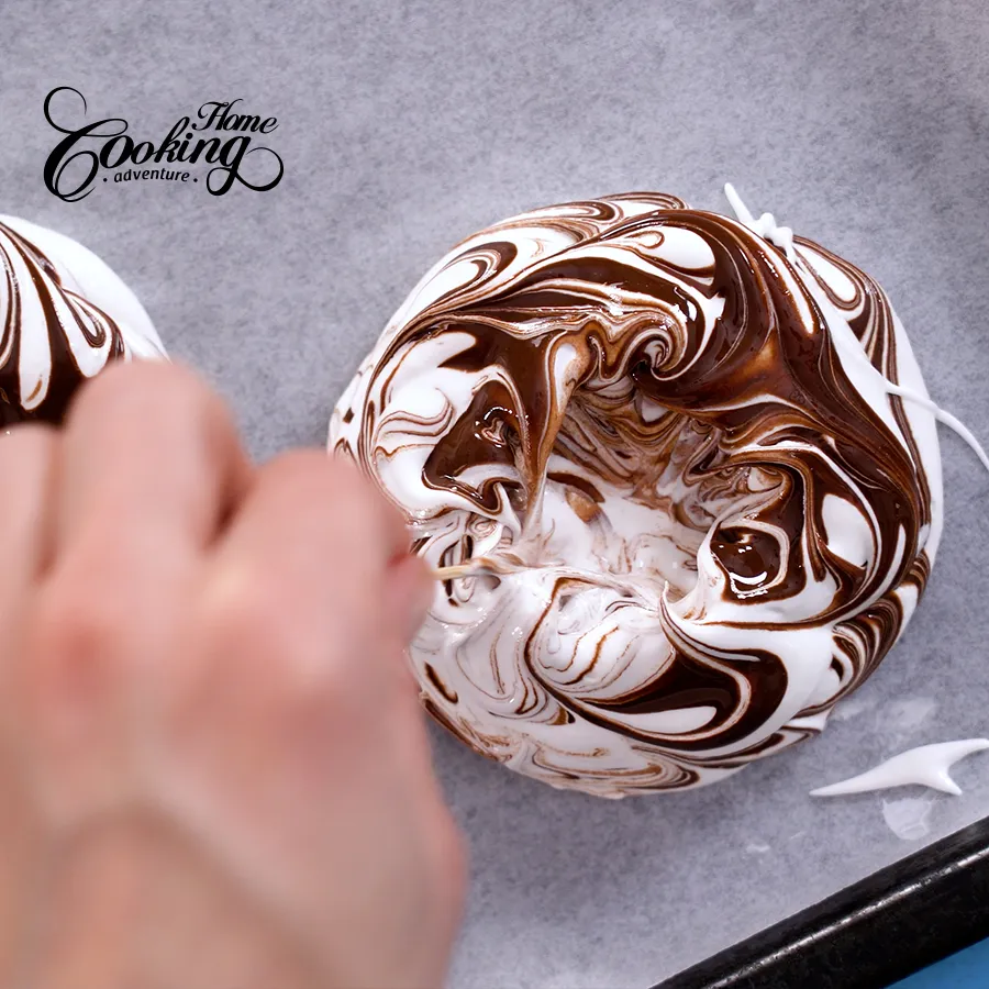 Easter Meringue Nests - step11