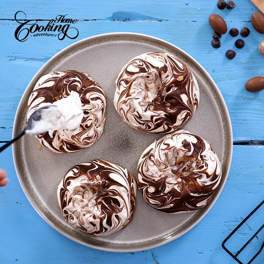 Easter Meringue Nests - step14