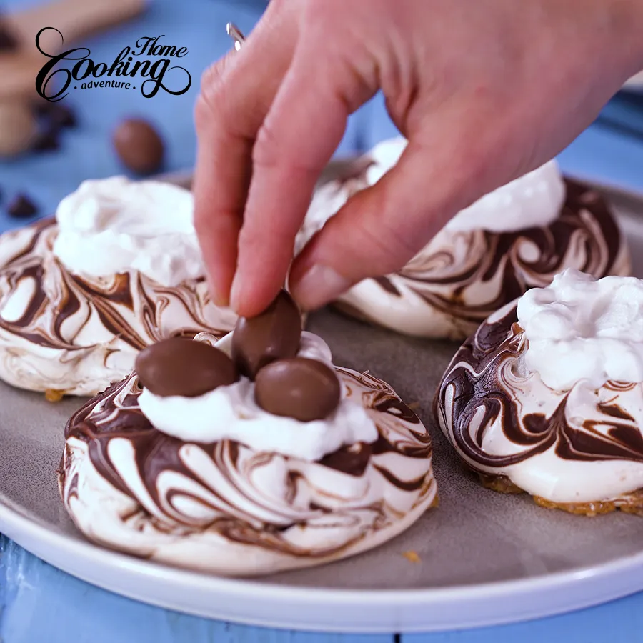 Easter Meringue Nests - step15