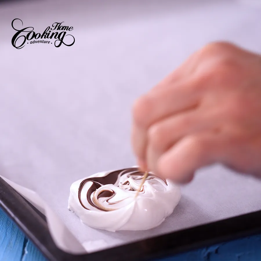 Easter Meringue Nests - step7