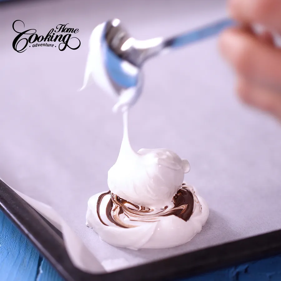 Easter Meringue Nests - step8