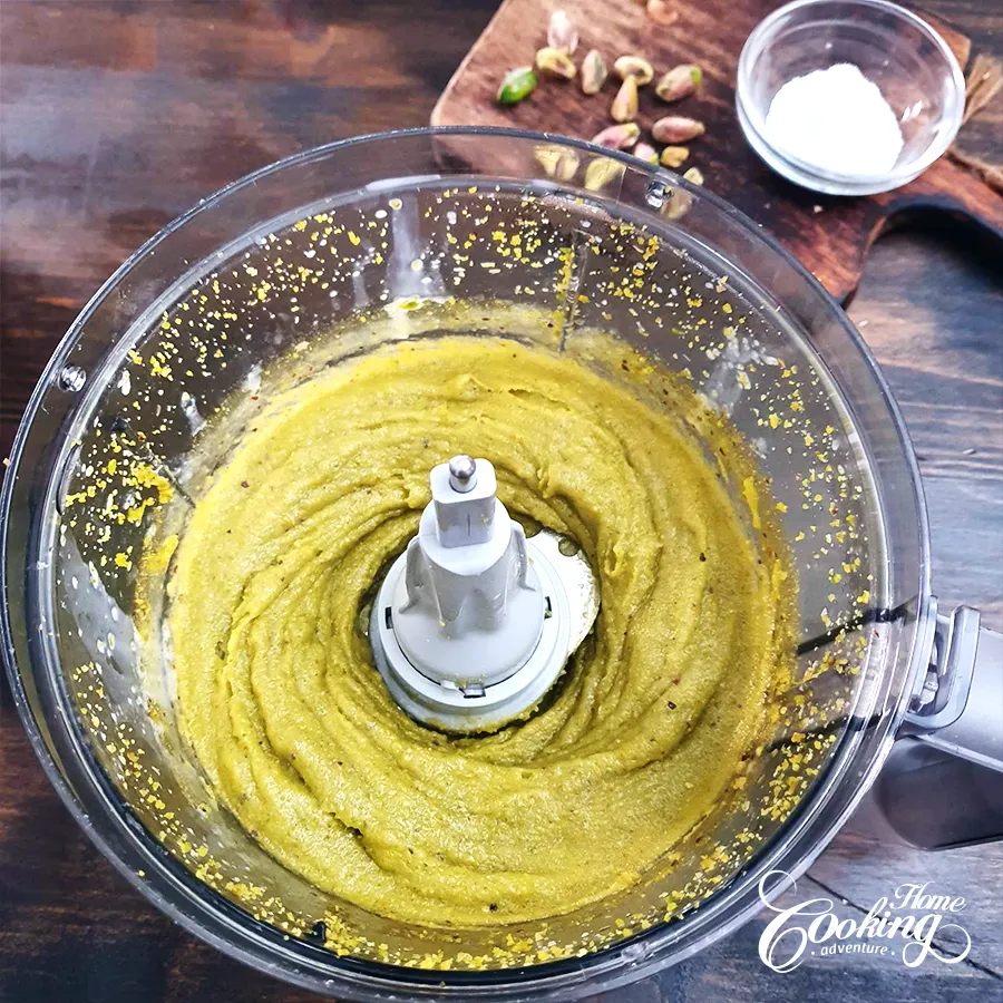 Pistachio Cream with White Chocolate - step10