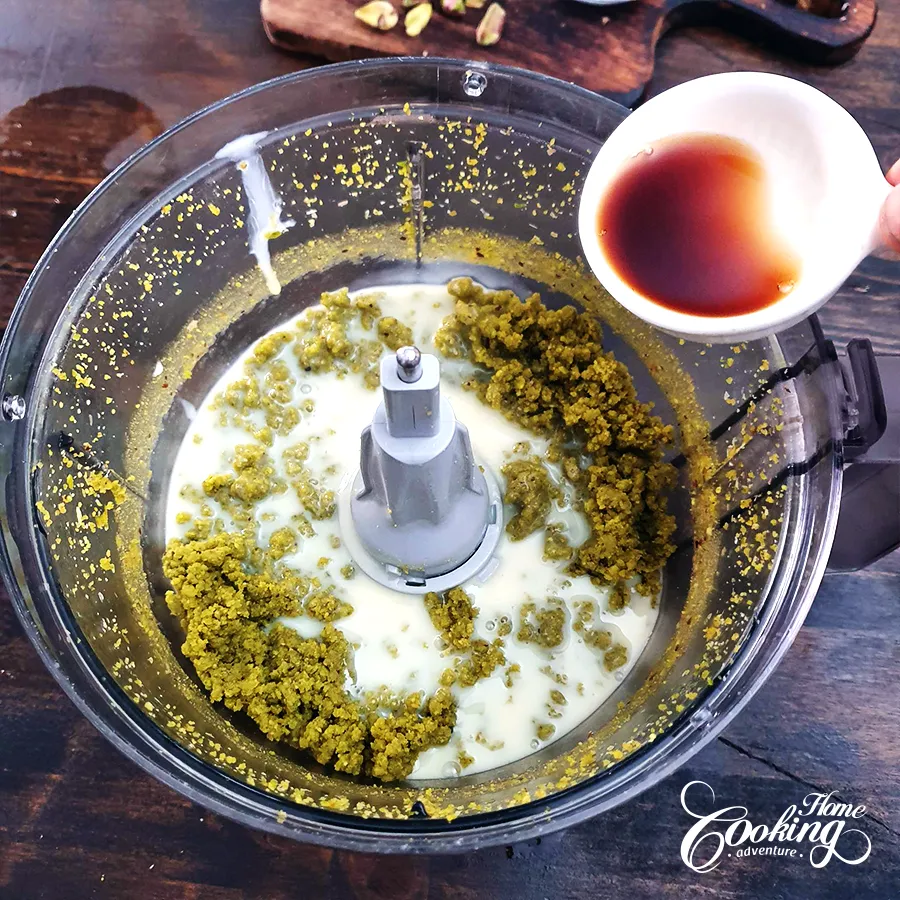 Pistachio Cream with White Chocolate - step7