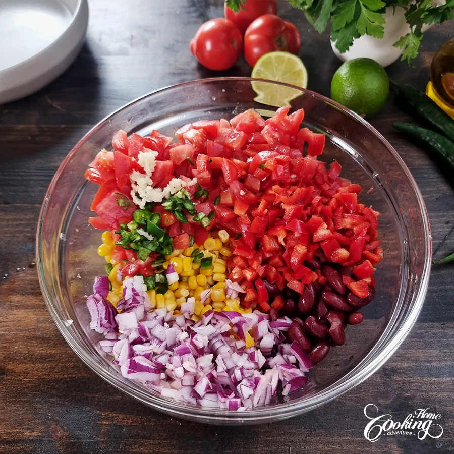 Bean and Corn Salsa - step10