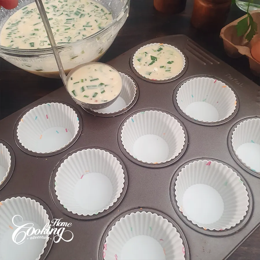 Cottage Cheese Egg Muffins - step10