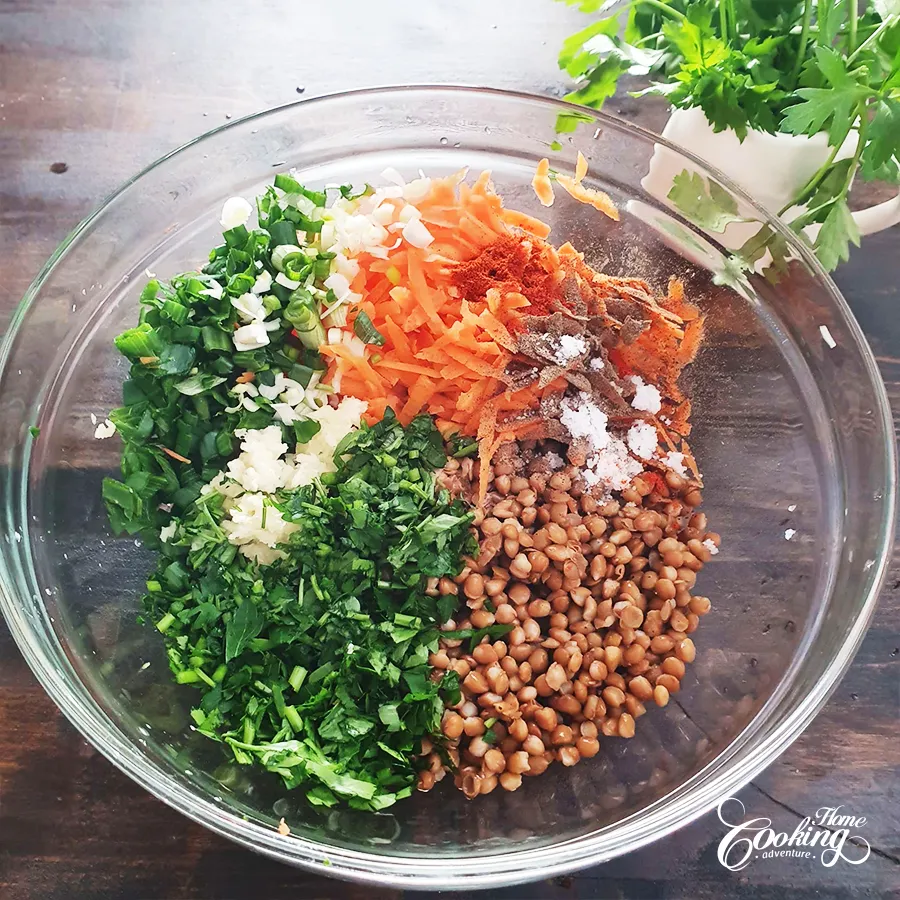 Lentil Fritters - step3