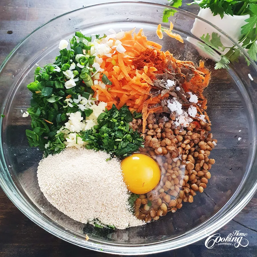 Lentil Fritters - step4