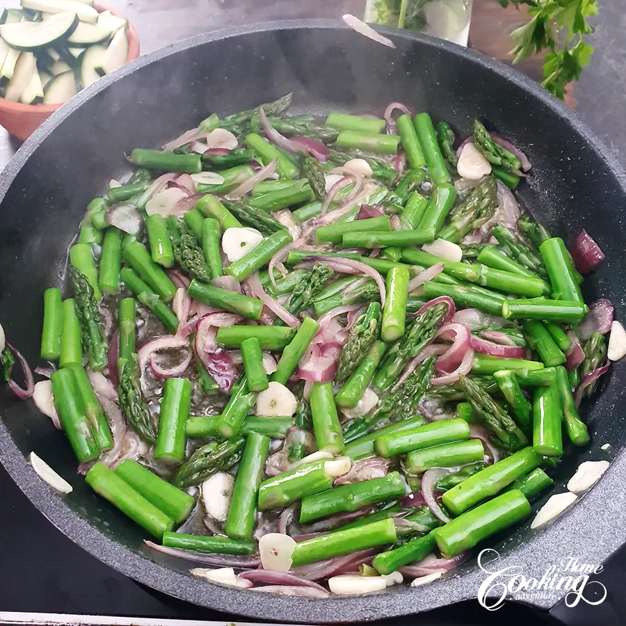 Pasta Primavera - step10