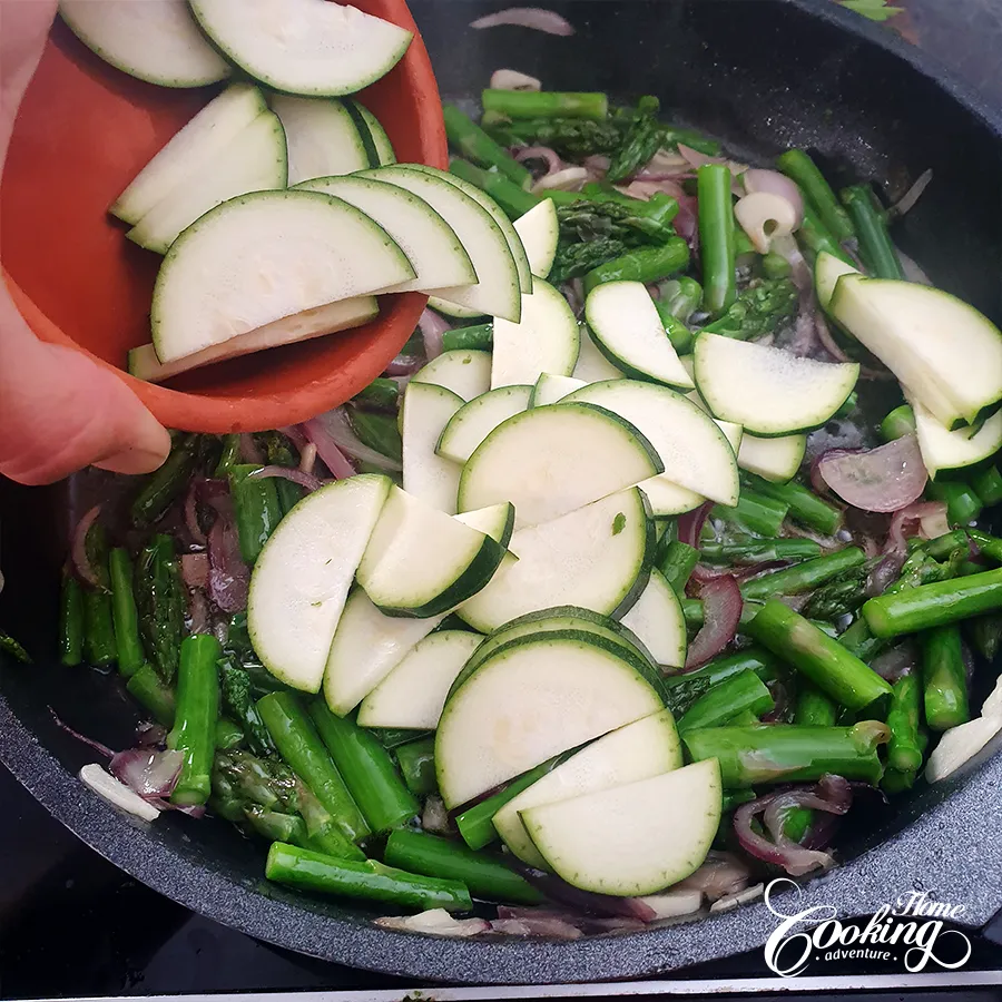 Pasta Primavera - step11