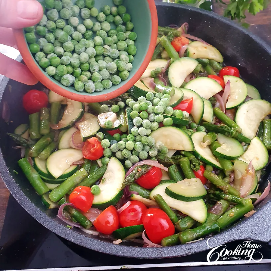 Pasta Primavera - step13