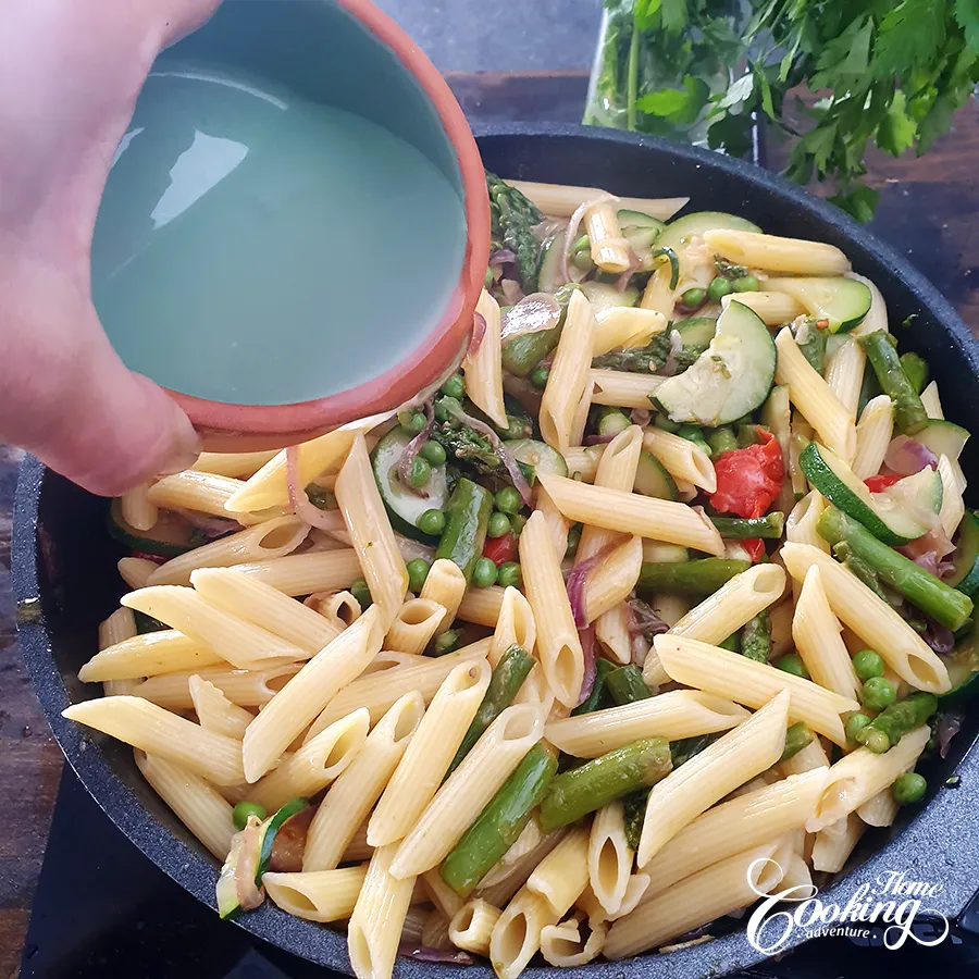 Pasta Primavera - step15