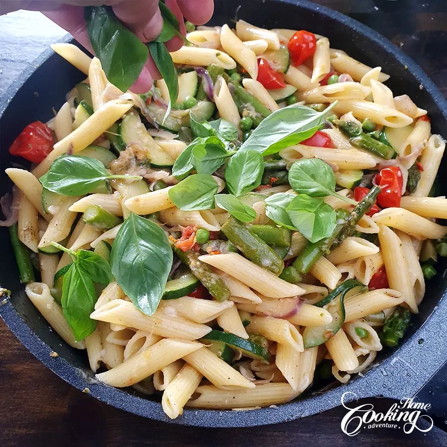 Pasta Primavera - step18