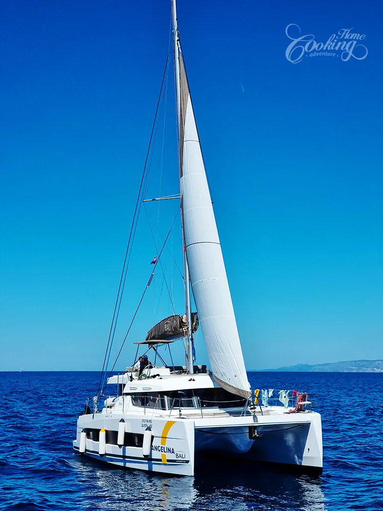 Sailing in Croatia - catamaran