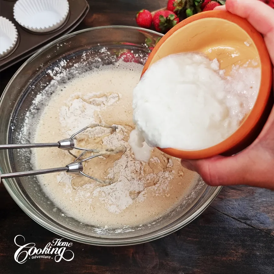 Strawberry Cottage Cheese Muffins - step8