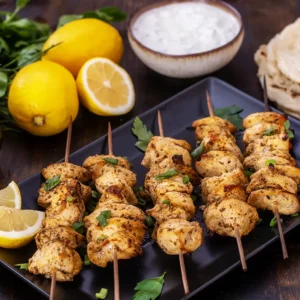 Oven Chicken Souvlaki