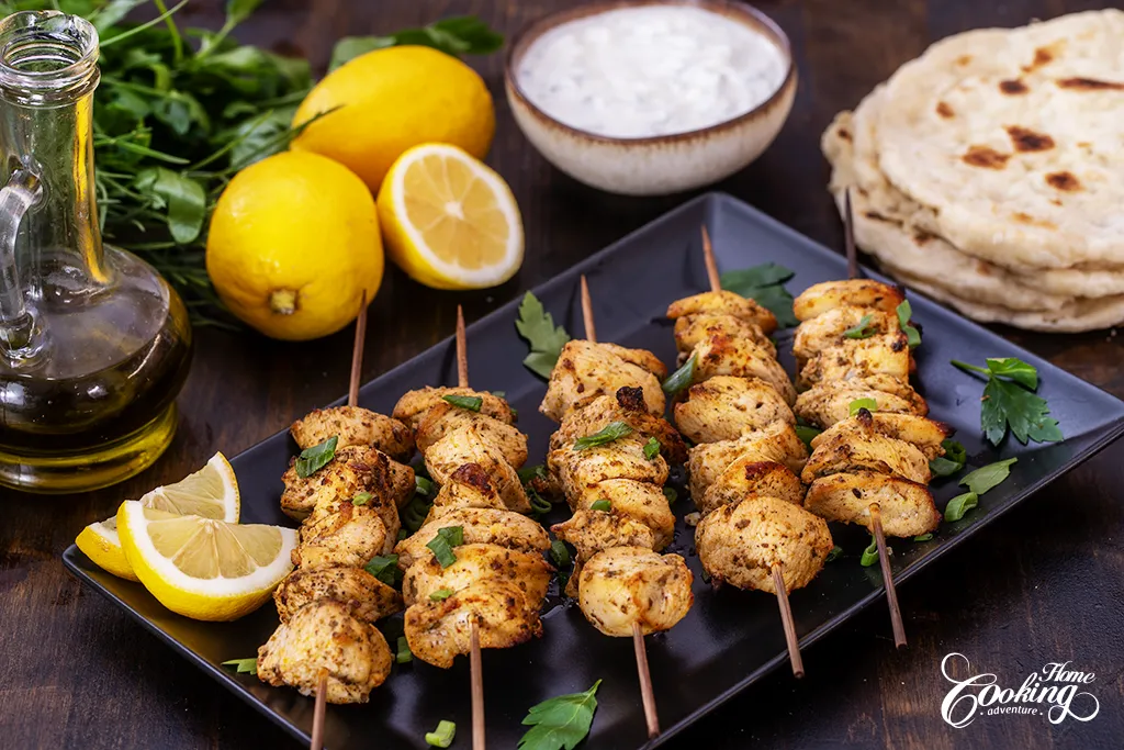 Oven Chicken Souvlaki