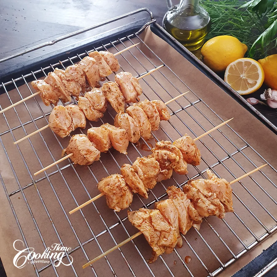 chicken souvlaki step8