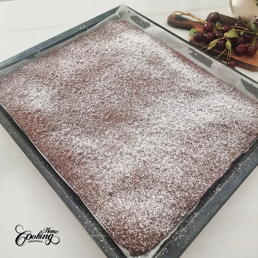 Black forest cake roll - step11