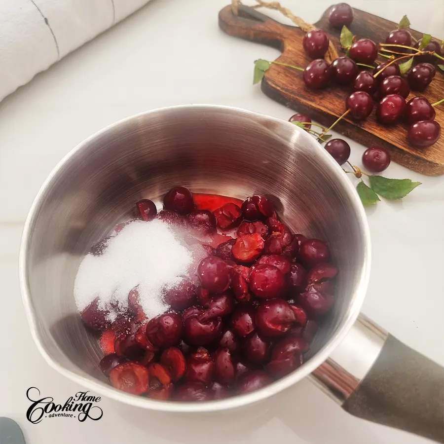 Black forest cake roll - step15