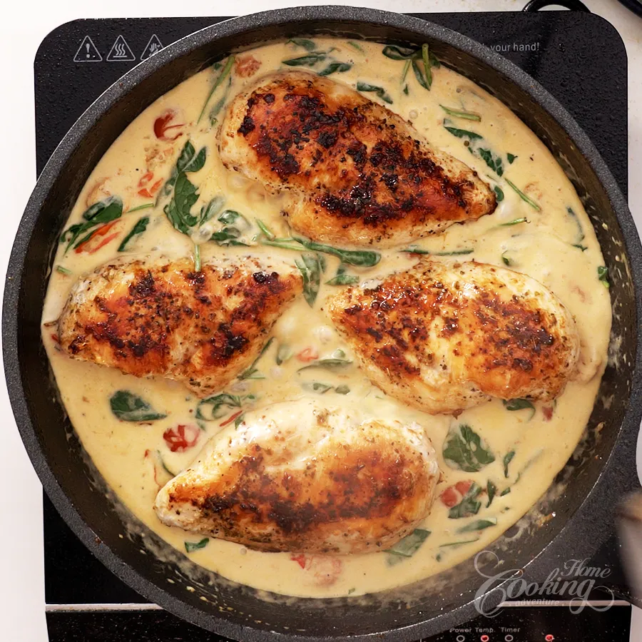 Creamy Tuscan Chicken - step11