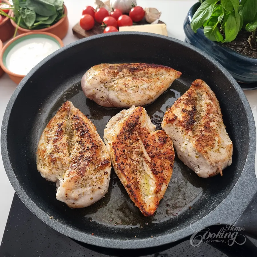 Creamy Tuscan Chicken - step2