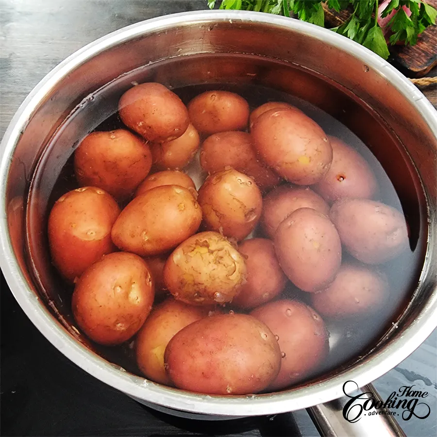 german potato salad - step1
