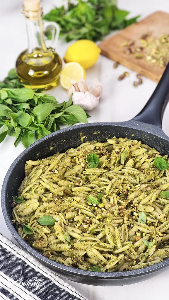 Paste cu pesto de fistic