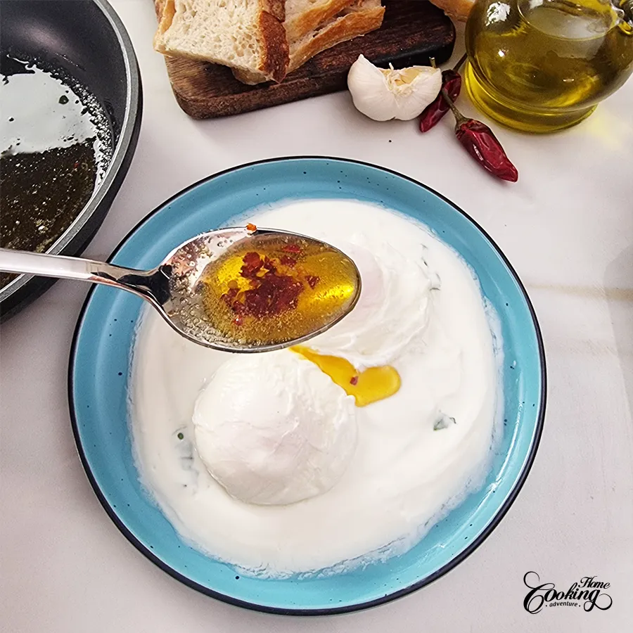 Turkish Poached Eggs - step15