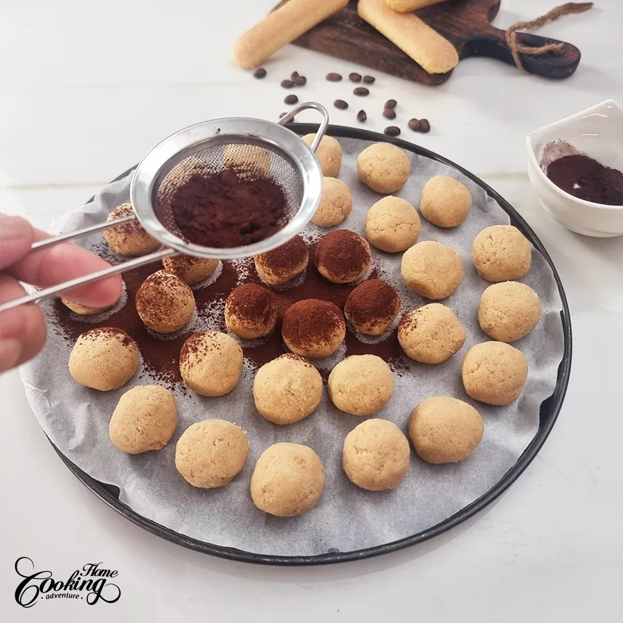 tiramisu truffles - step13