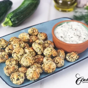 Zucchini Feta Balls - Kolokithokeftedes