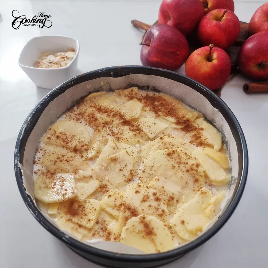 Apple Invisible Cake - step11