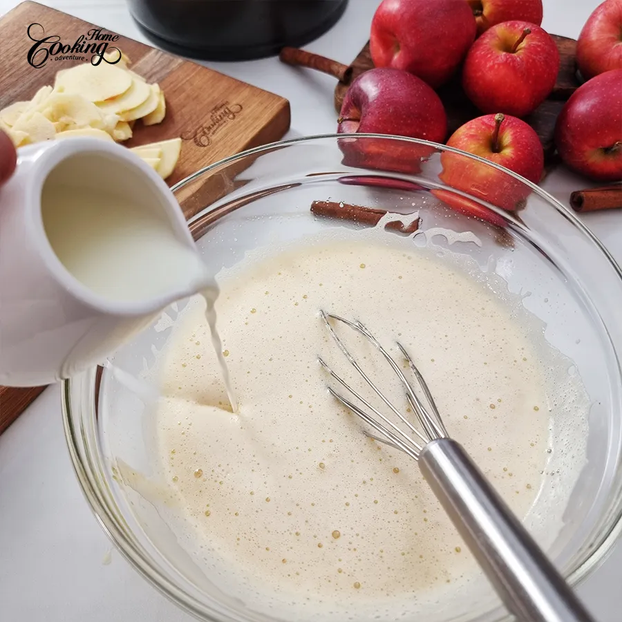 Apple Invisible Cake - step6