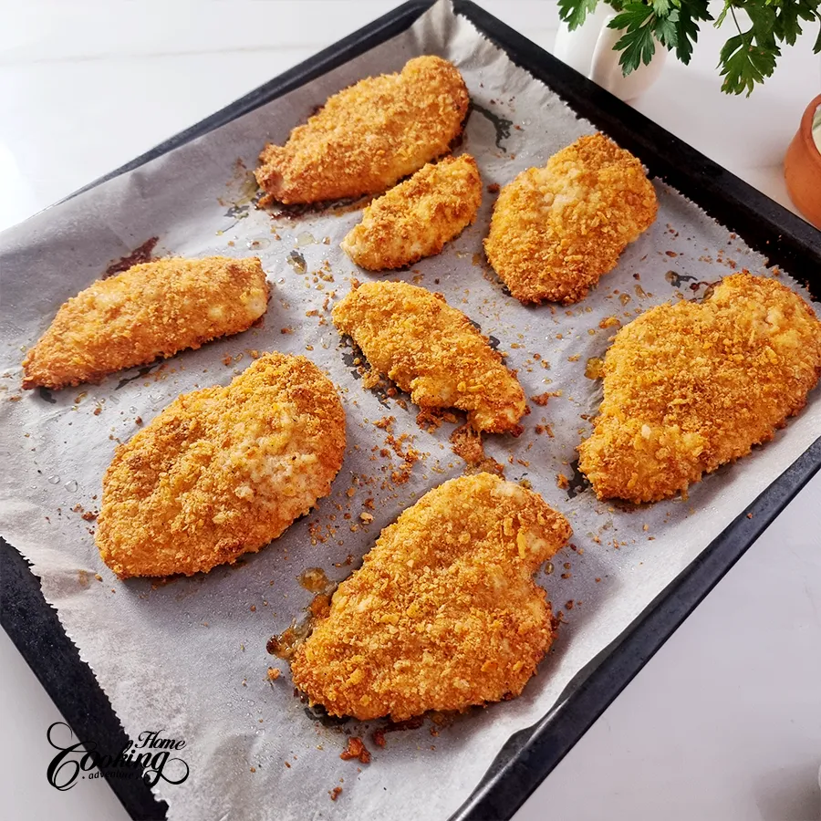 Baked Cheddar Panko Chicken - step16