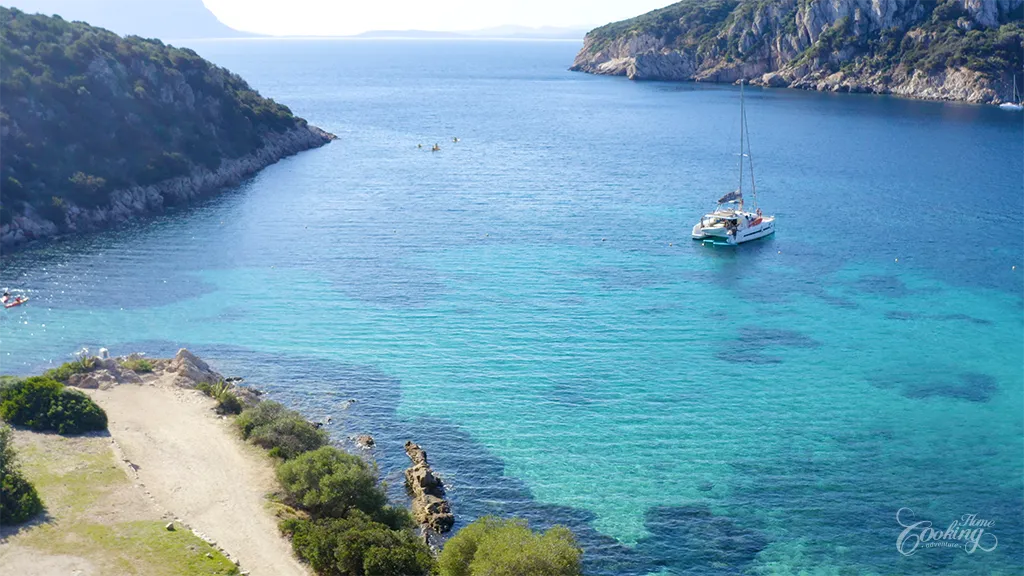 Sailing Sardinia - Cala Moresca in Golfo Aranci