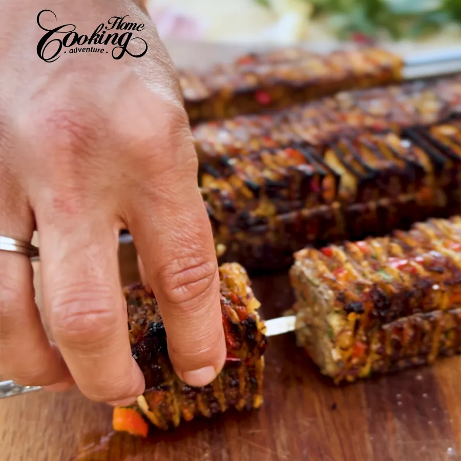 Tortilla Kebab Skewers - step27