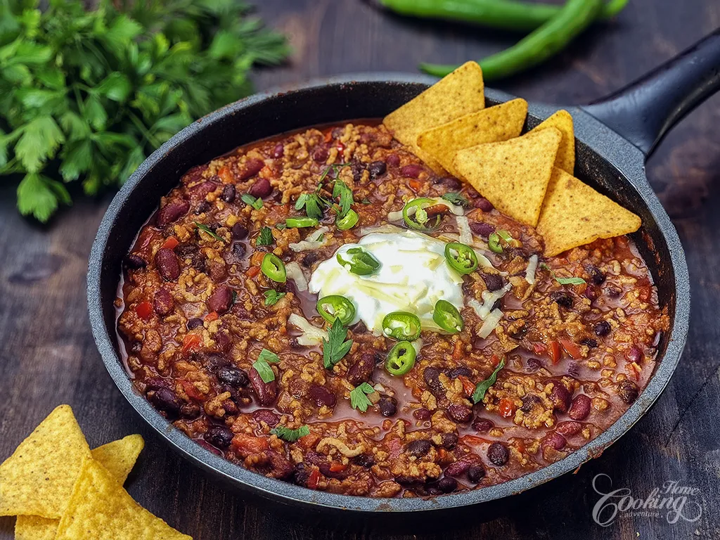 Beef and Bean Chili - Chili con Carne